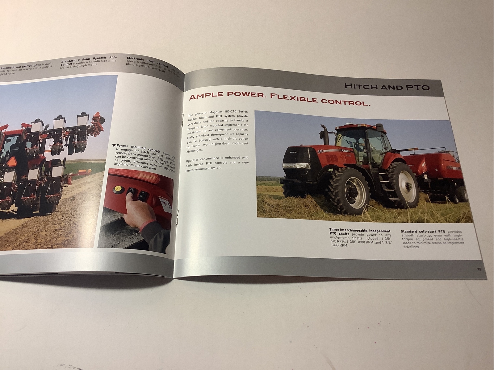 CASE IH MAGNUM 180-210 SERIES TRACTORS 28 PAGES Sales Brochure