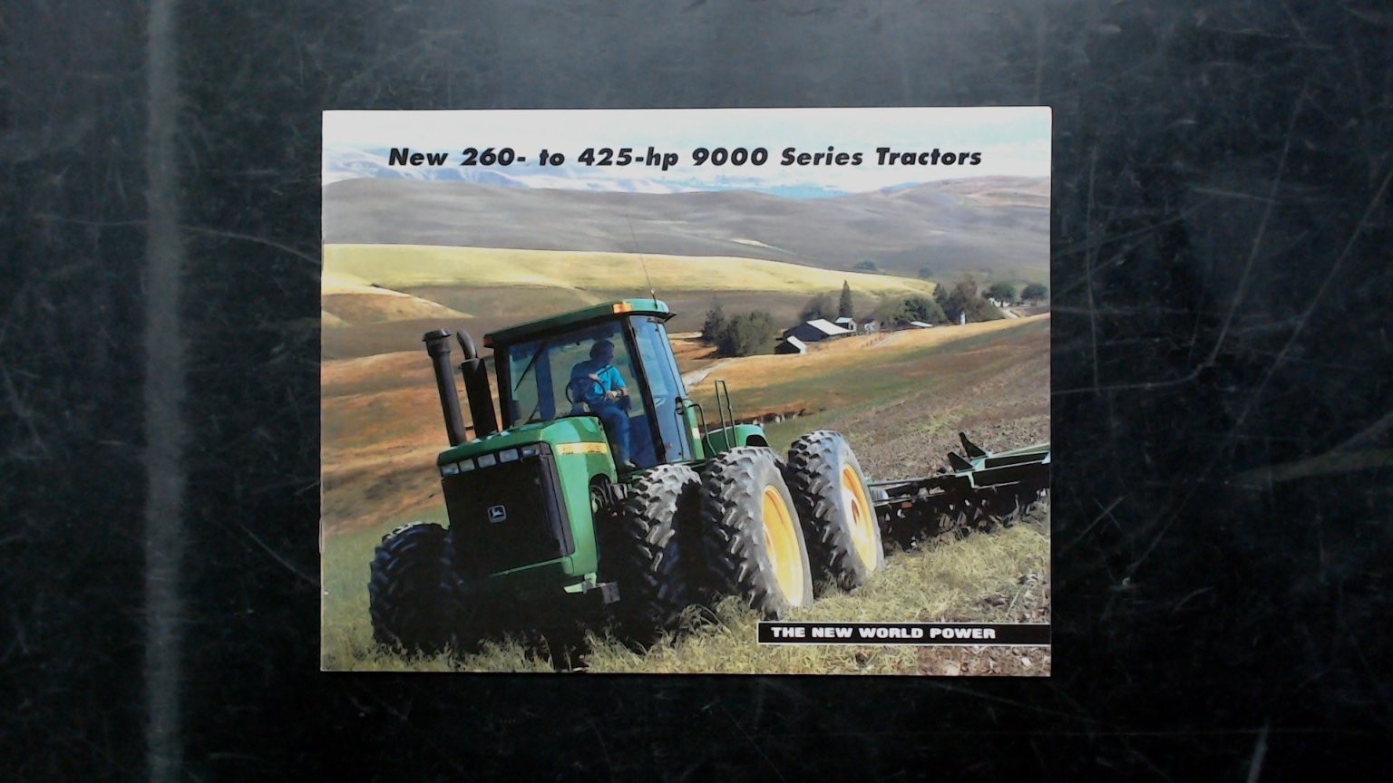 John Deere 9000 Series Tractors Brochure Vintage 1986 Agriculture