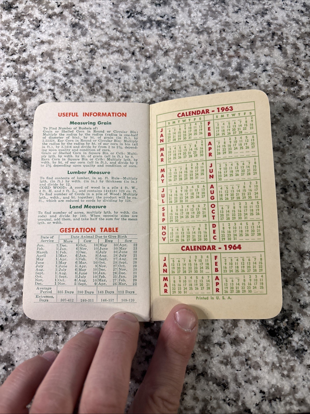 1963-64 advertising note book: Armour Fertilizers Unused