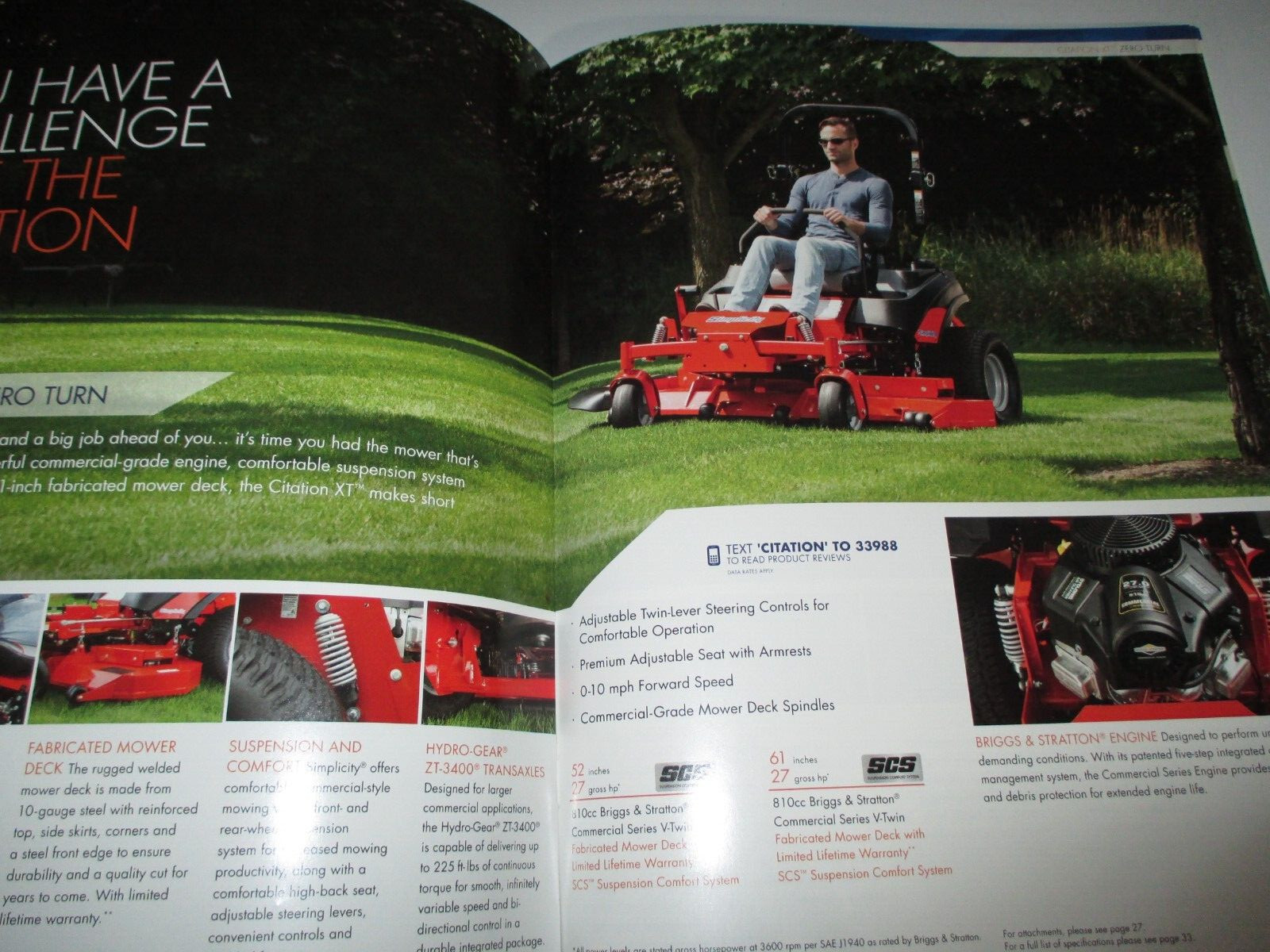 *Simplicity 2017 Lawn Garden Tractors & Zero Turns Sales Catalog Manual Brochure