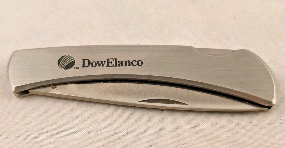 Vintage DOW Chemical DowElanco Barlow Pocket Knife-EXCELLENT!