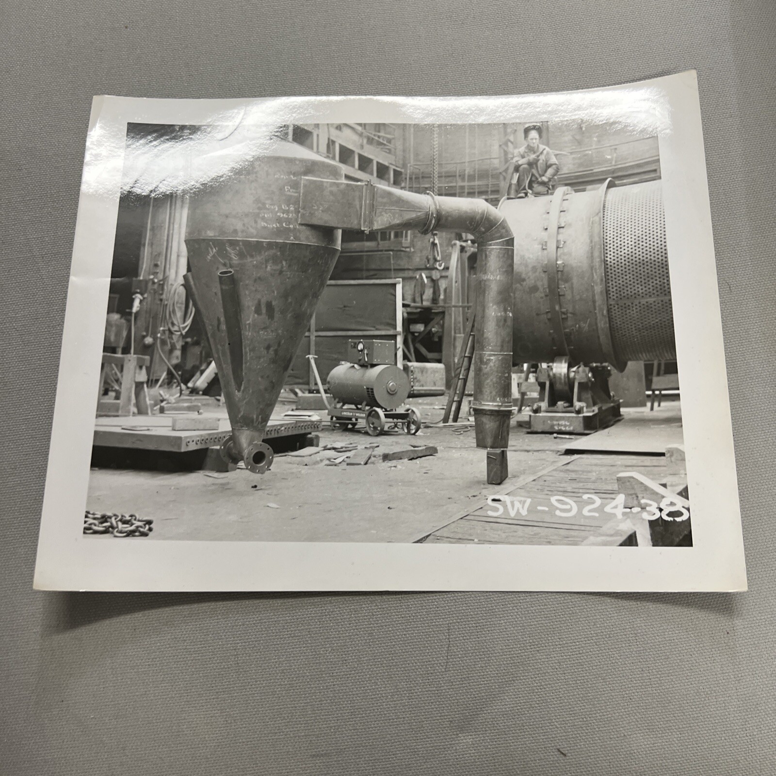 Vntg 1950s York Pa AB Farquar Co. Official Archive Photograph Early Machinery