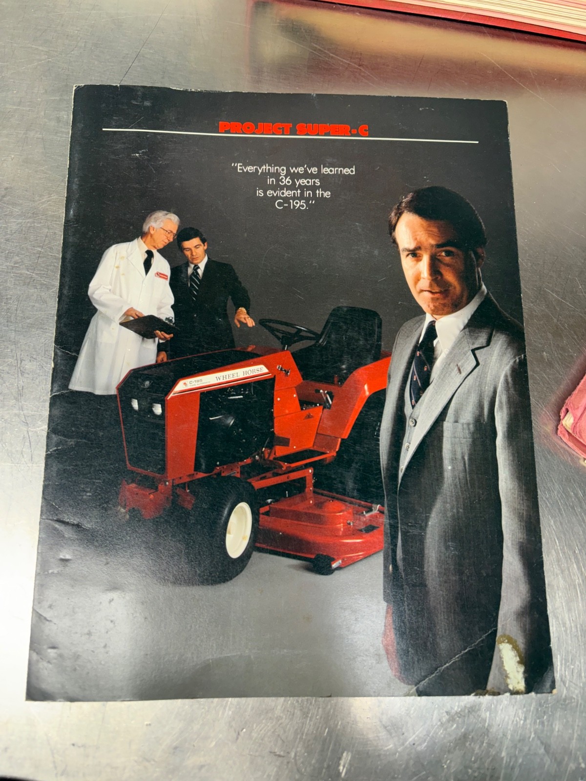 VIntage Wheel Horse Dealer Sales Guide Manual Attachment Guides & Brochures