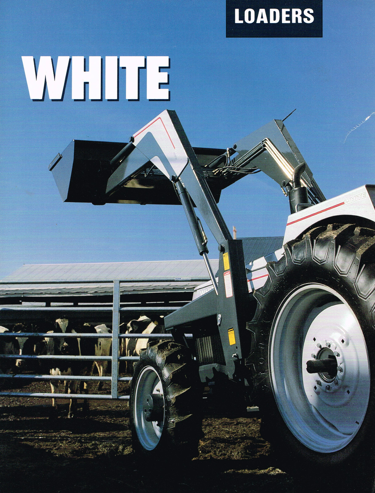 WHITE 1170 / 1185 LOADER Brochure / Catalog / Ad: HD Bucket,