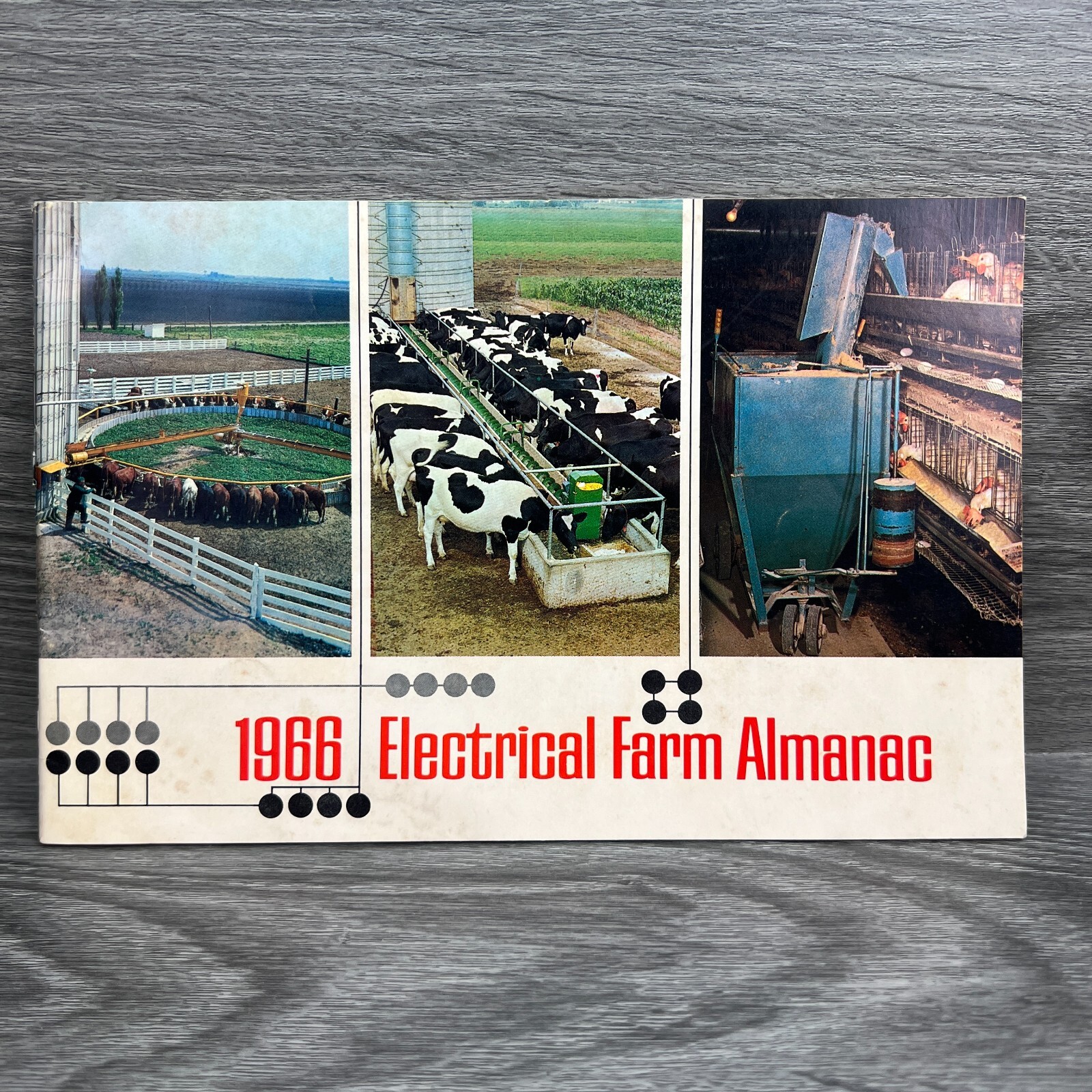 Vtg 1966 Electrical Farm Almanac Long Island Lighting Minneola New York Booklet