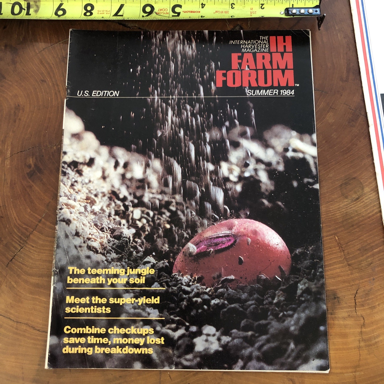 International Harvester Farm Forum Magazine Planning 1984 Brochure