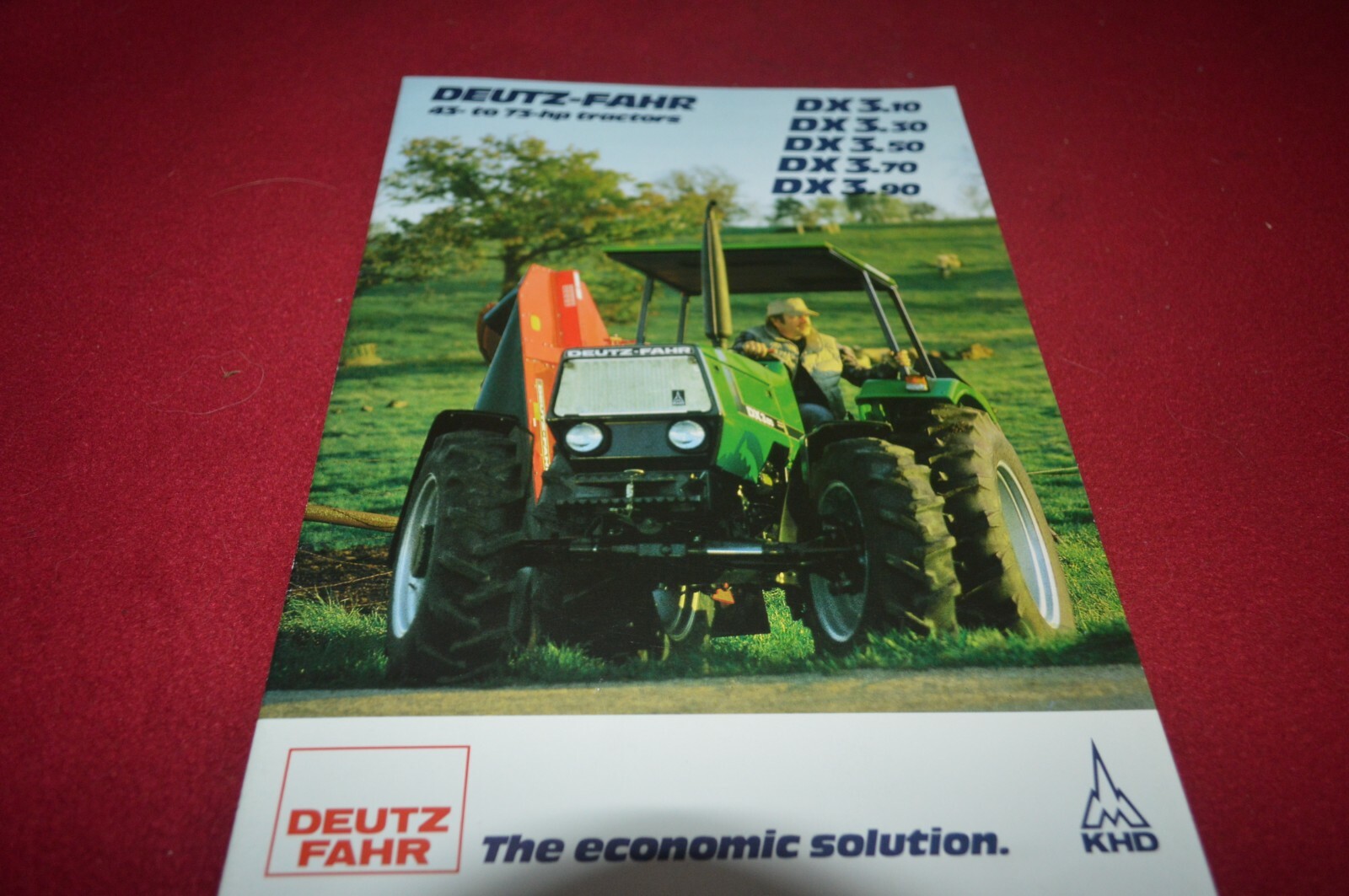 Deutz Fahr DX 3.10 3.30 3.50 3.70 3.90 Tractor Brochure FCCA