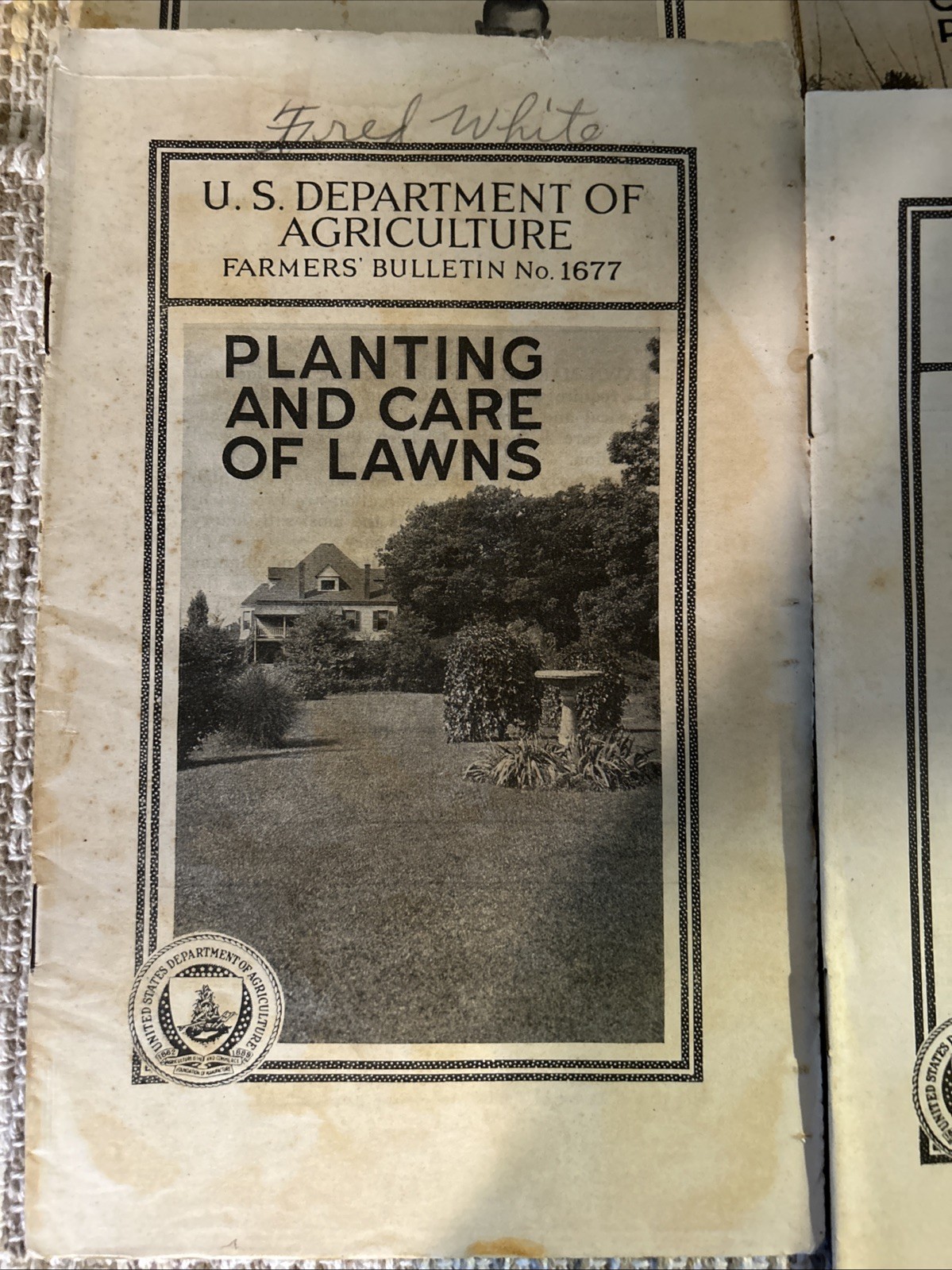 Lot Of 12 USDA 1930’s Farmers Information, Environmental Control Wildlife More 2