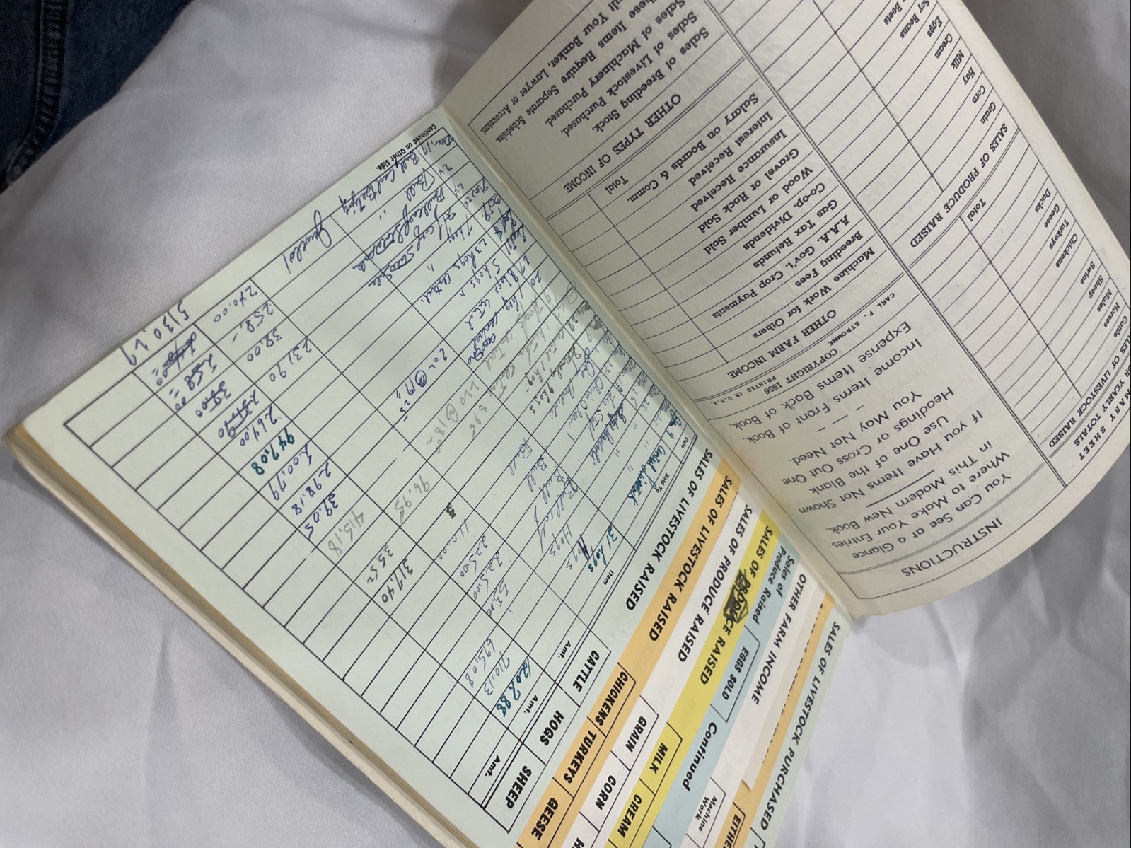Gaylord MN Feedmill Farmers Record Book