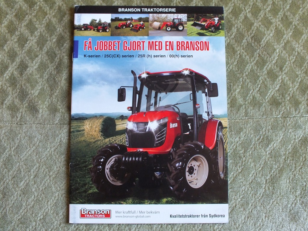 BRANSON K-Series Tractor Farm Equipment Brochure 2014