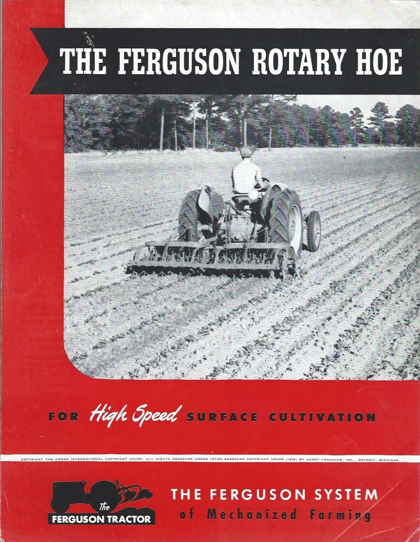 Farm Implement Brochure – Ferguson – Rotary Hoe – 1949 (F3293)