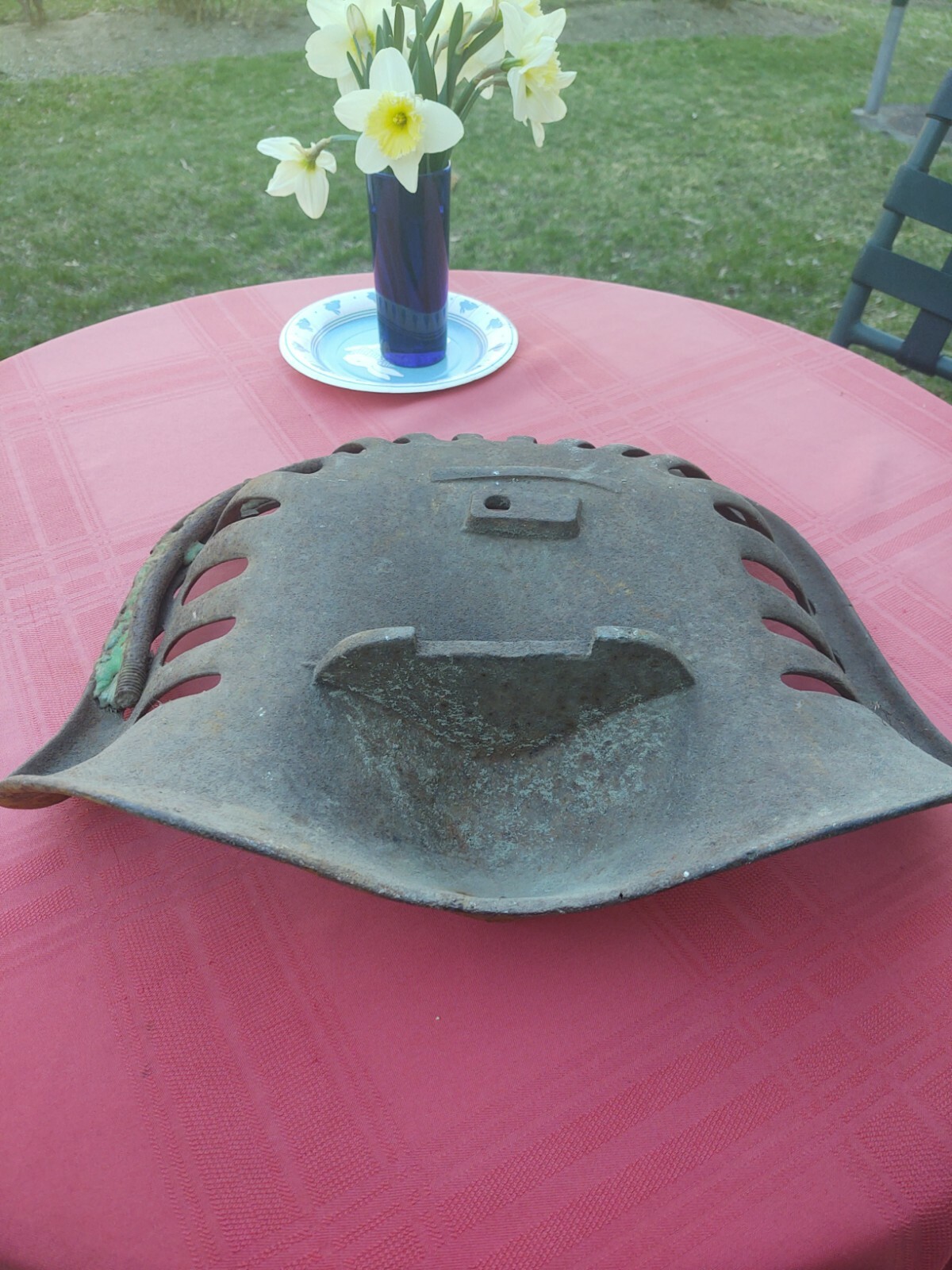 Vintage RARE Old Tractor Seat