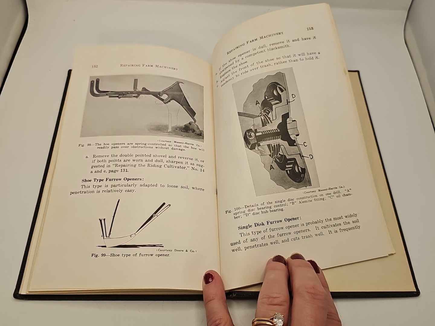 Book Repairing Farm Machinery truck tractor hit miss engine 1940 Morrison