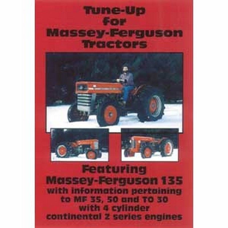 Massey Ferguson MF TO 135 35 50 30 150 20 40 202 Z 4cyl Tuneup Tune Service DVD