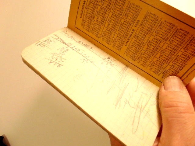 circa 1937 Dempwolf&rsquo;s Fertilizers notebook, York Chemical Works, York, PA