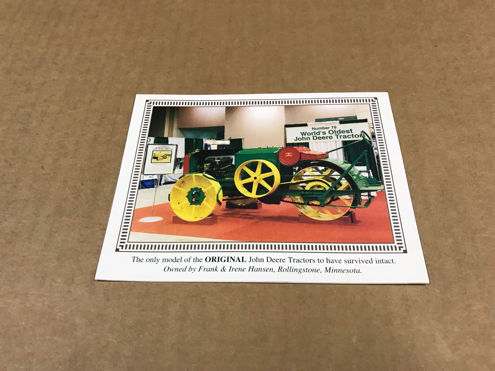 New World&rsquo;s Oldest John Deere Tractor – Frank Hansen