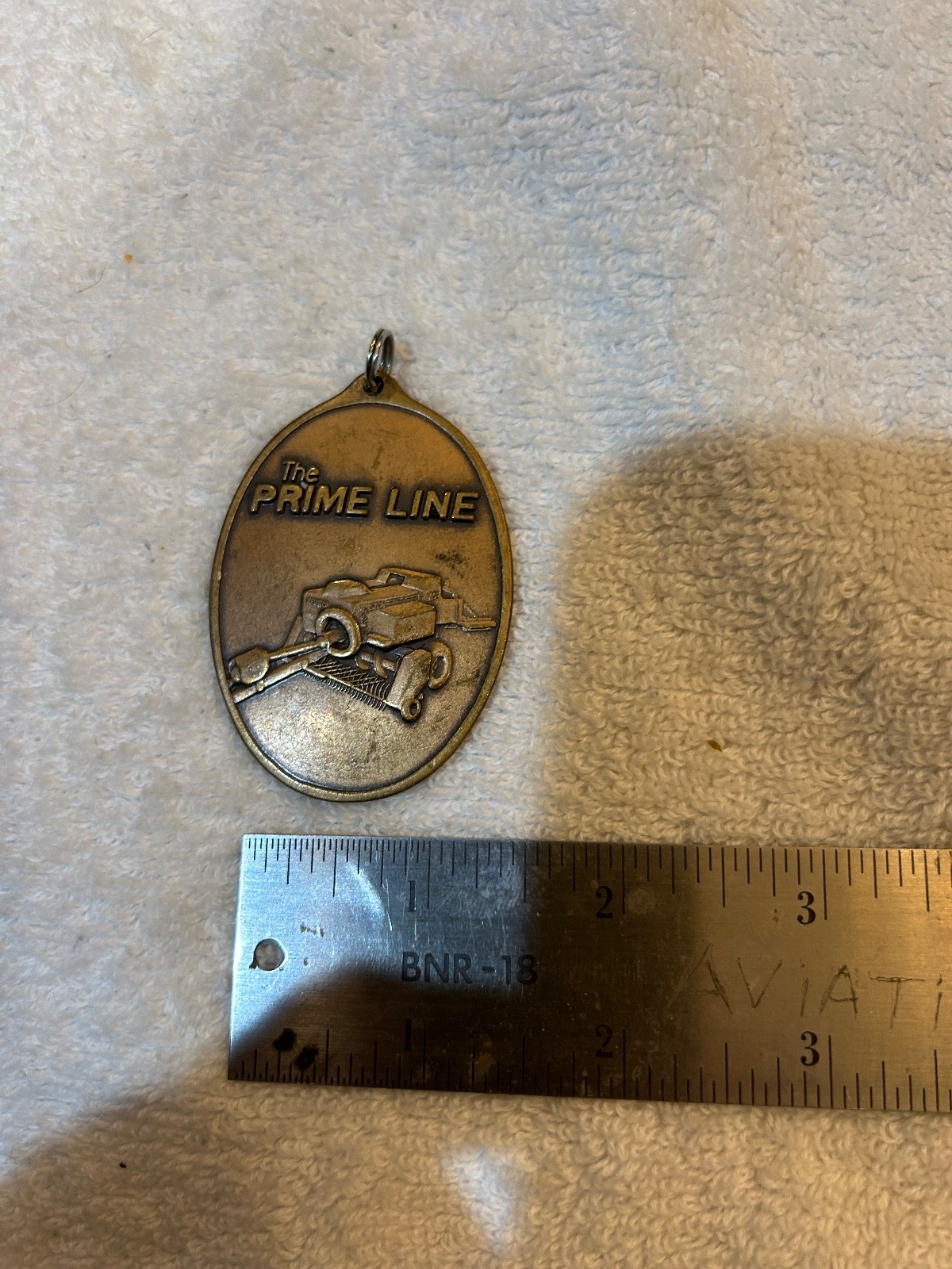Hesston Key Chain Prime Line 1986 Limited Edition Baler Keychain