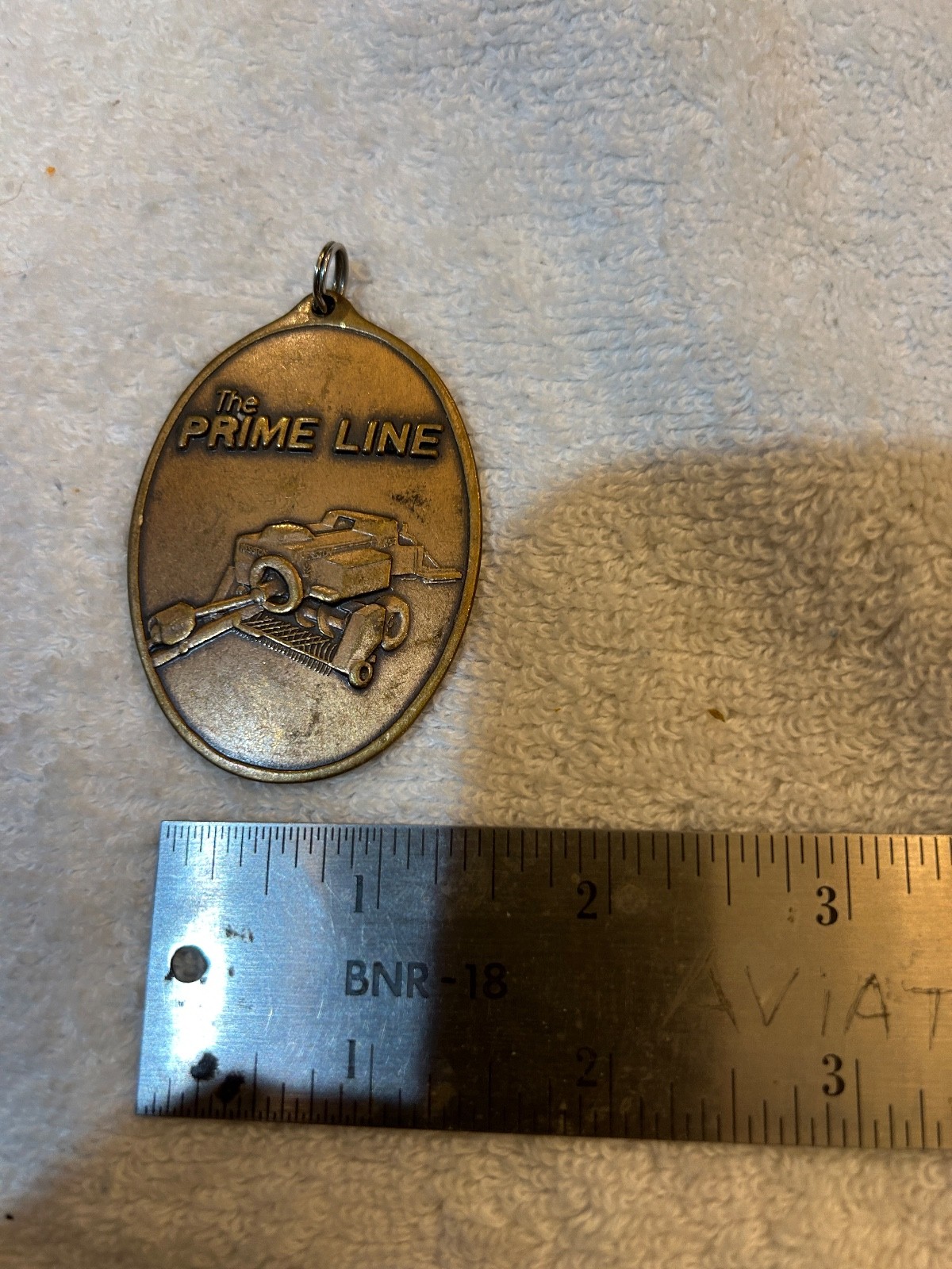 Hesston Key Chain Prime Line 1986 Limited Edition Baler Keychain
