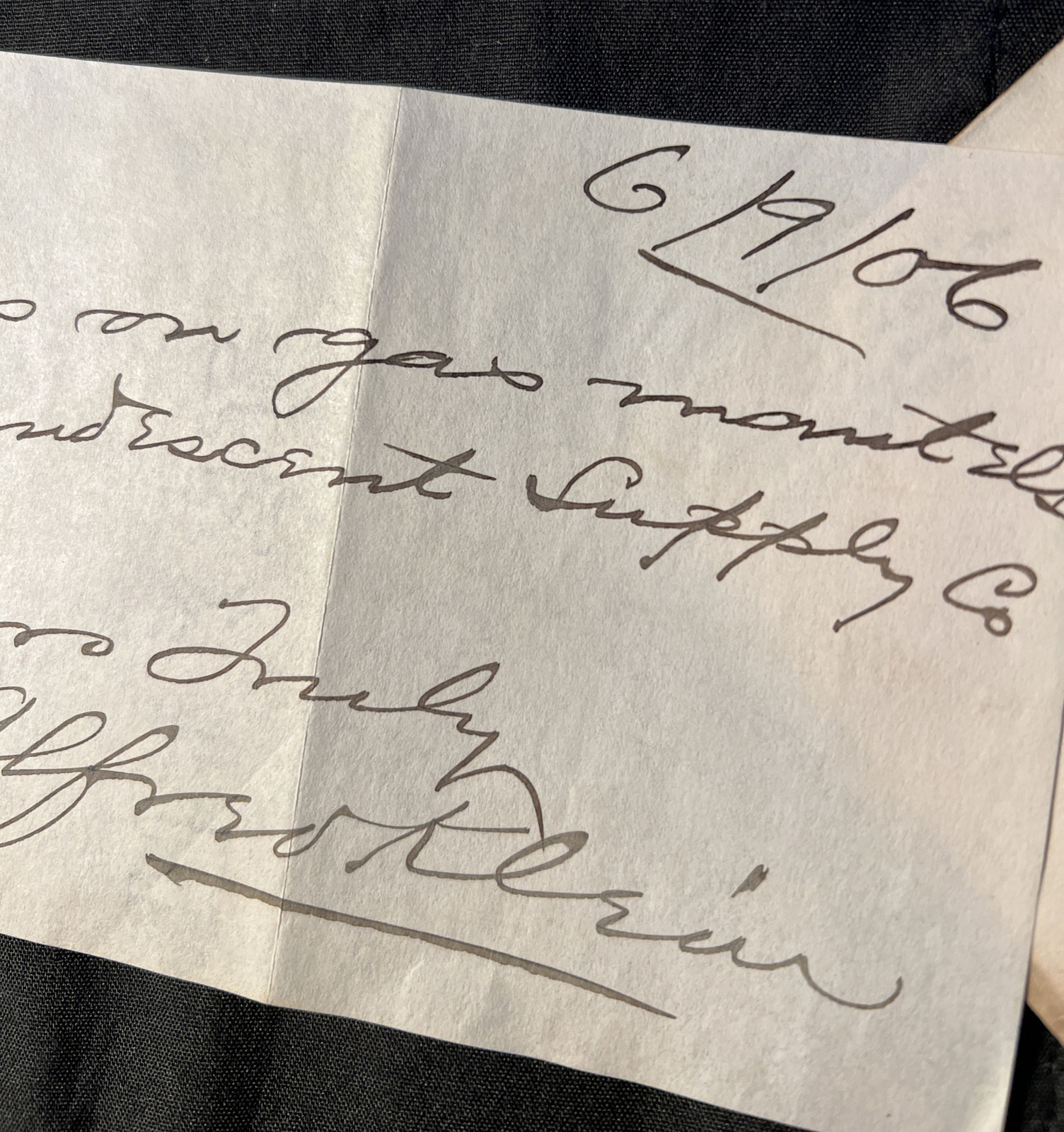 Antique 1906 PENNSYLVANIA Lawn Mowers SUPPLEE Hardware Letter Envelope