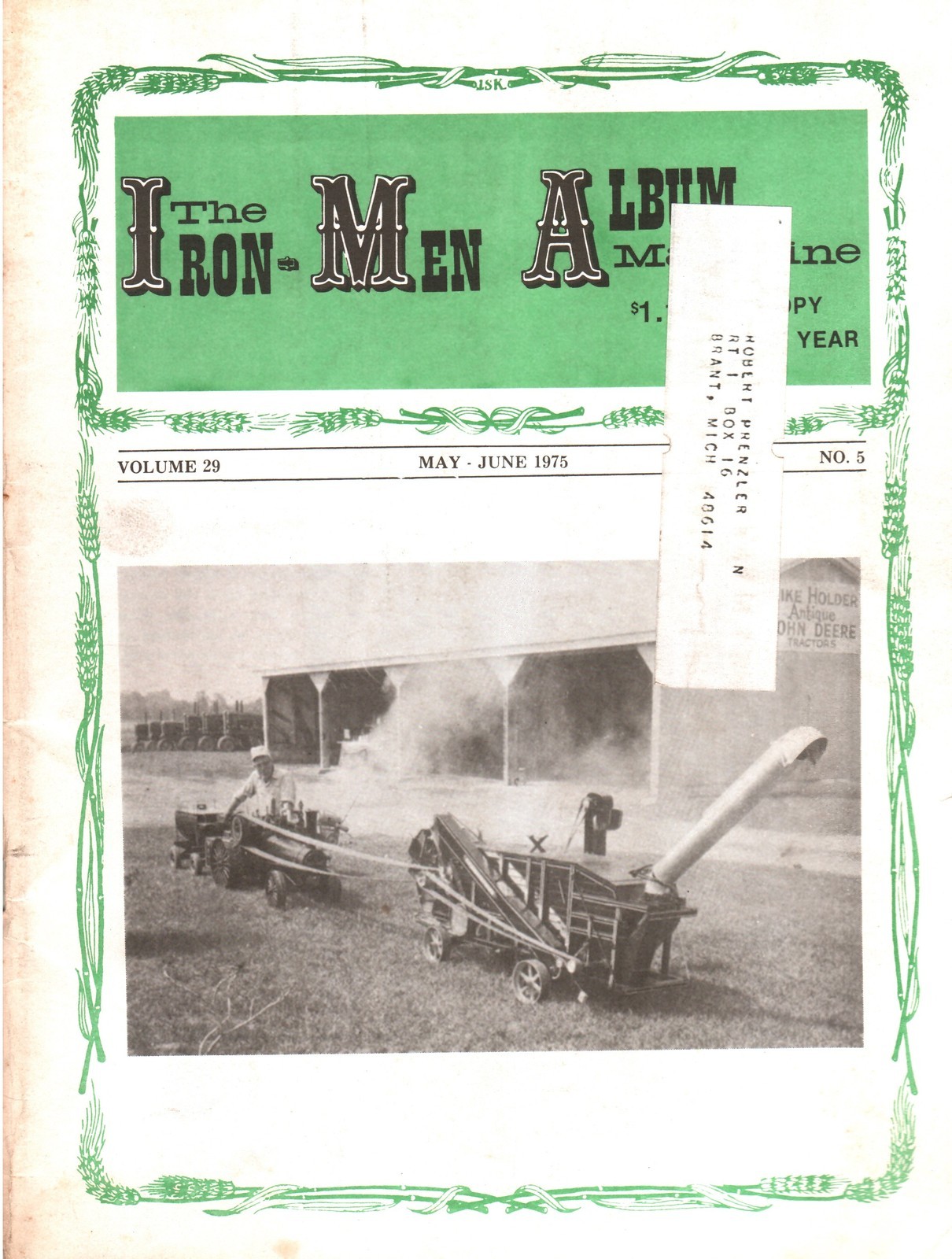 Steam Engine Compensating Gears, Mounted Police, Steam Threshing, Iron Men Album