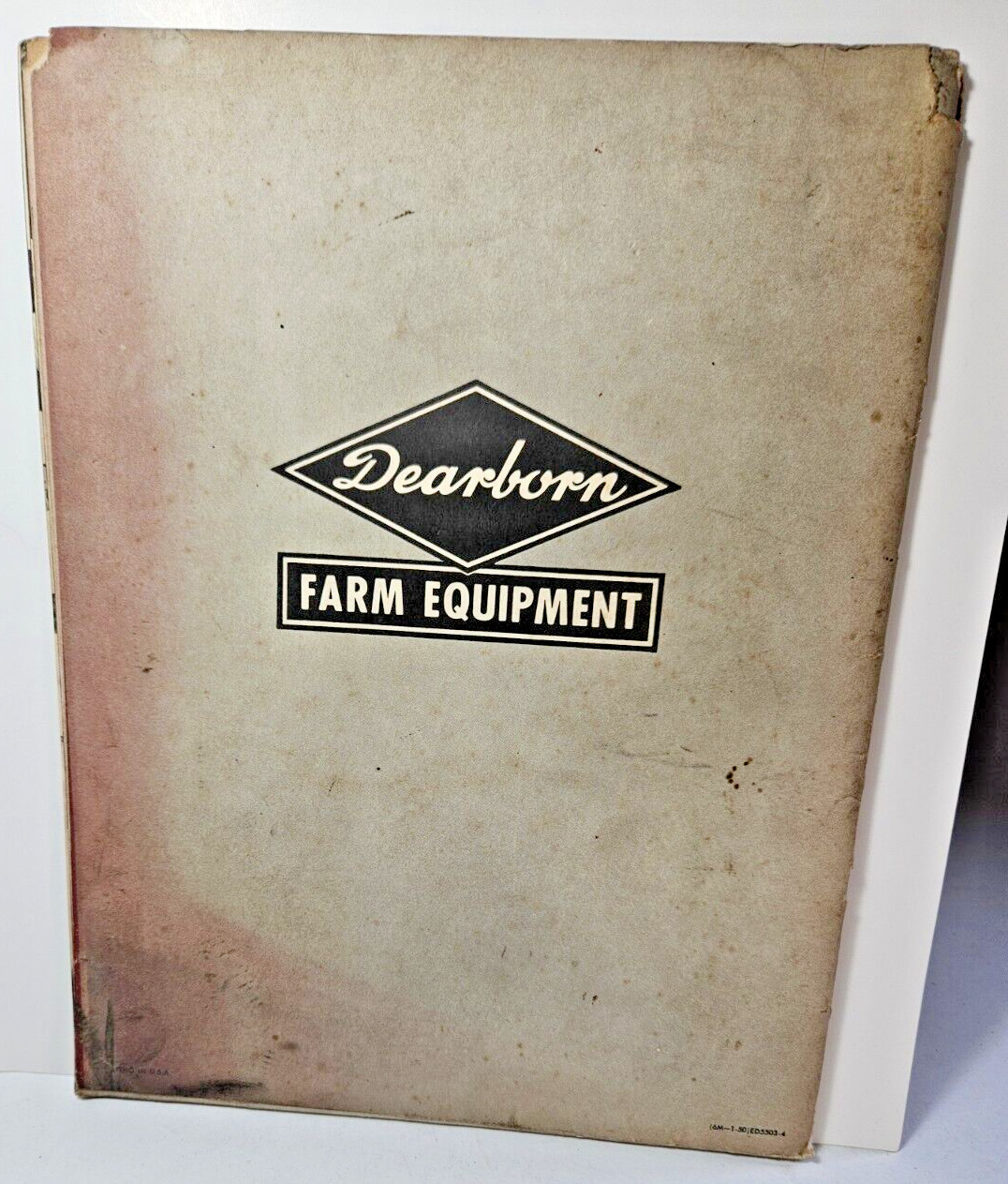 1950 Dearborn-Peoria Grain Drill Sellers/Servicing Manual & Supplemental Papers