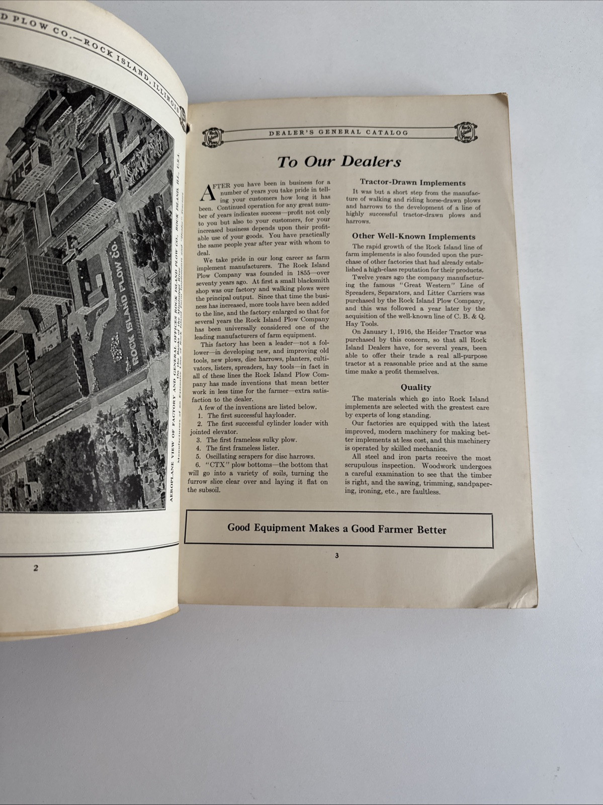 Antique Rock Island Plow Co. – Catalog No. 42 – Rock Island, IL Heider – 286 pgs