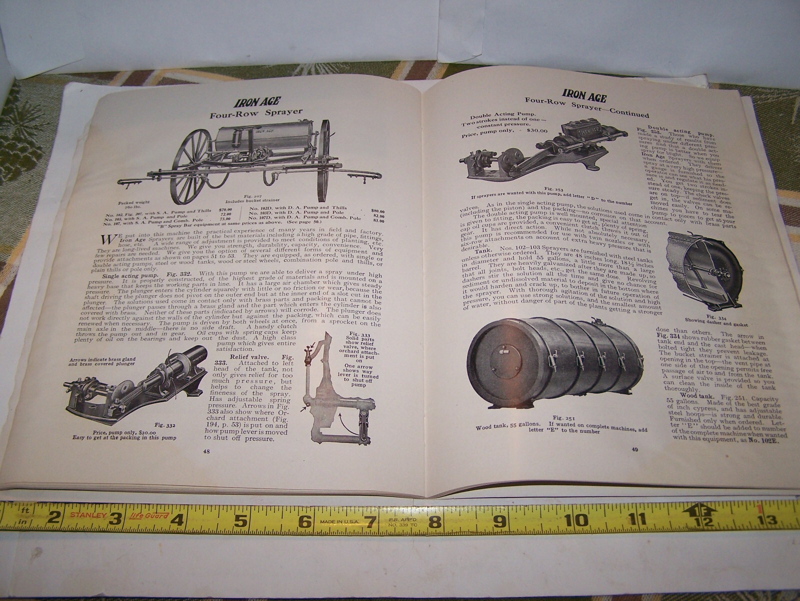 IRON AGE 1910 Full Line Sales Catalog Cultivator Plow Planter Farm Garden NICE!