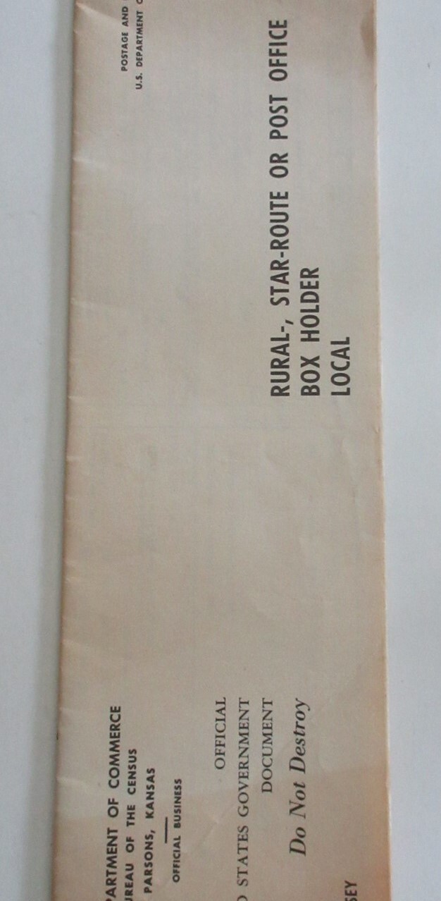 1959 The Farm Count – US Census of Agriculture – New Jersey