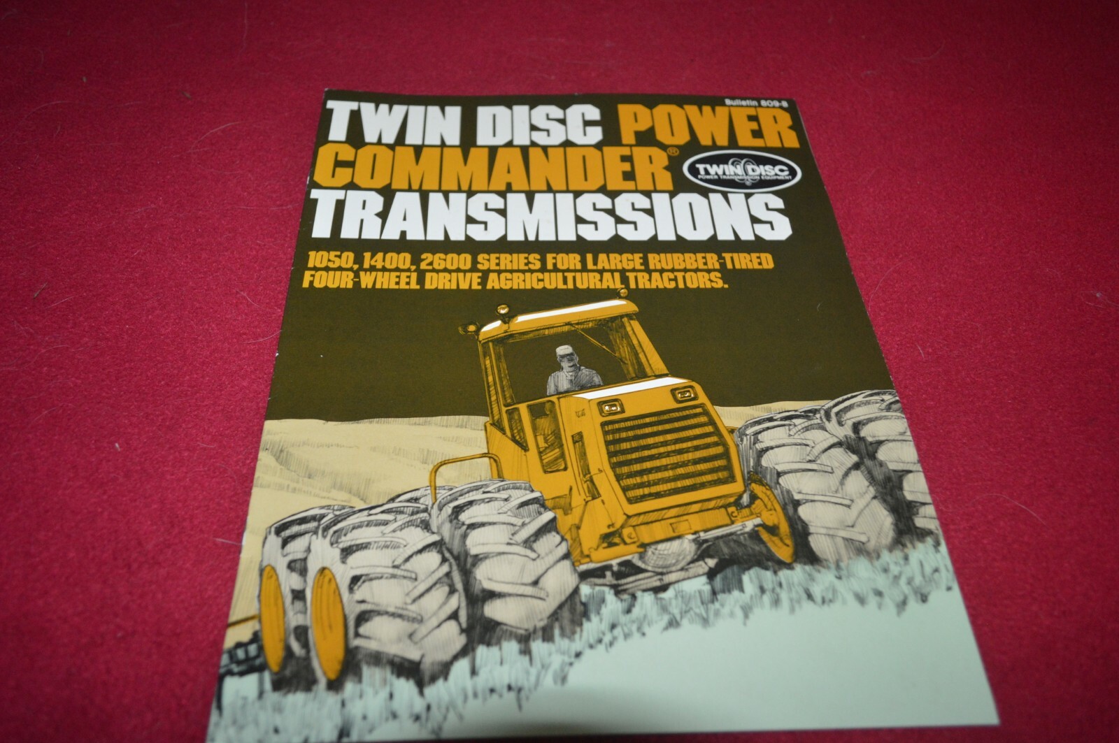 Massey Ferguson Harris Davis 185 Back Hoe Dealer Brochure FCCA