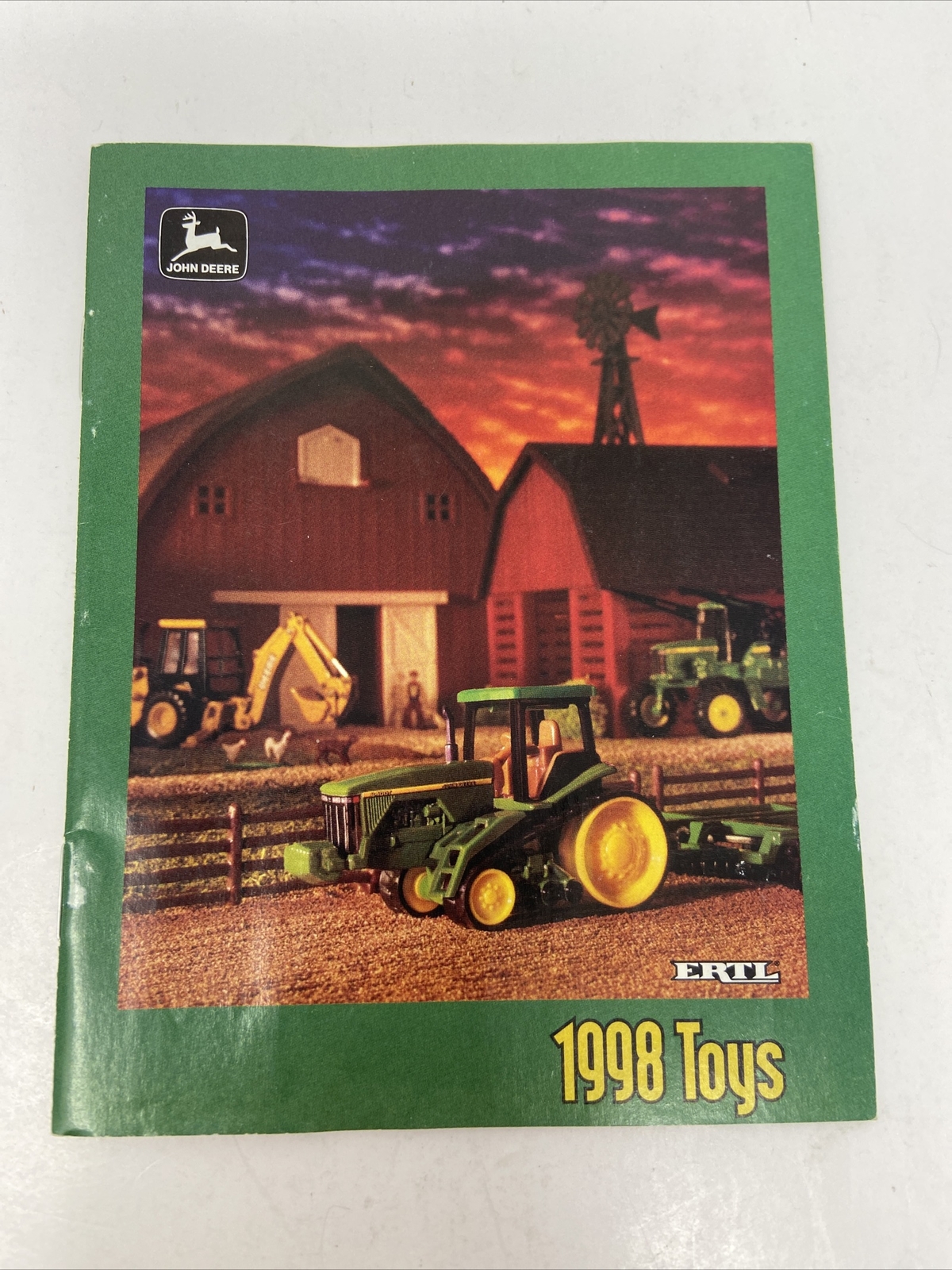 Vintage 1998 John Deere ERTL Toy Catalog Booklet 28 pages