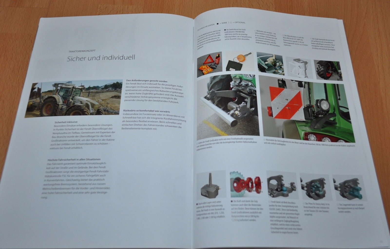 Fendt Applications tractors Brochure Prospekt