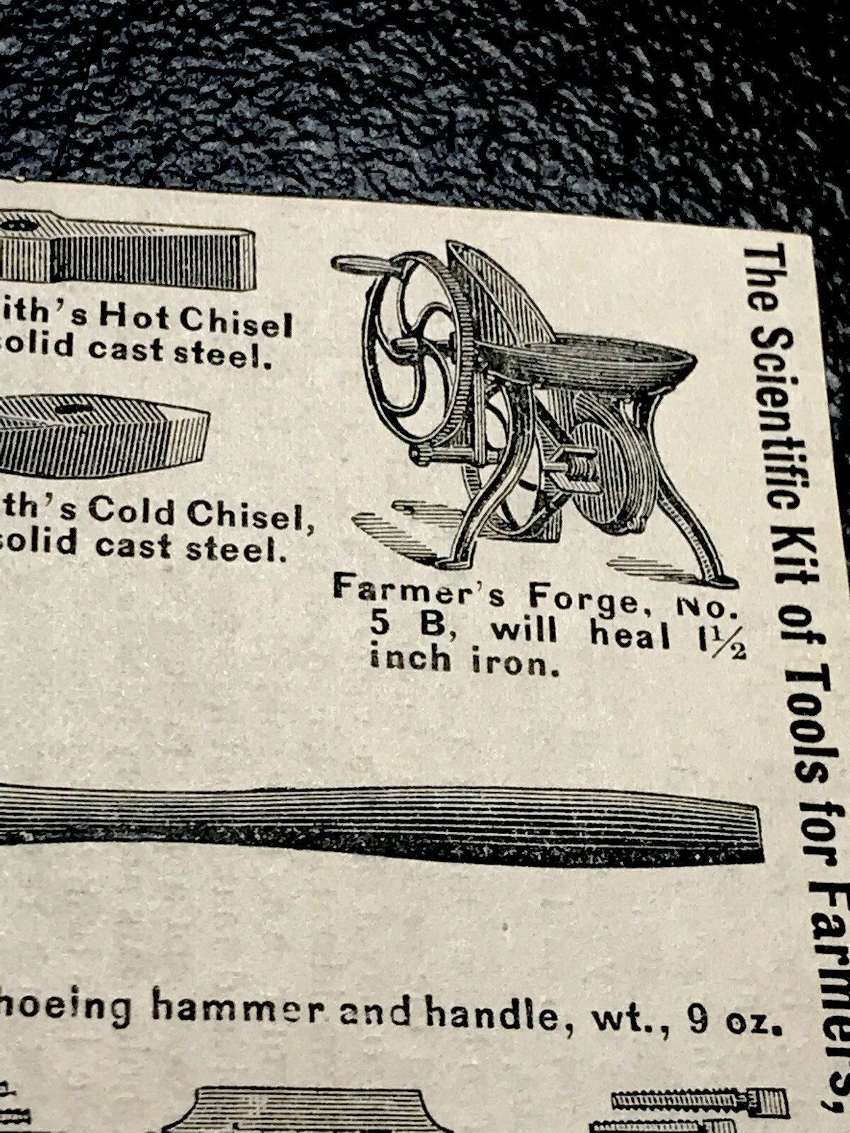 1886 G.G. Wickson & Co. Blacksmith Farm Advertising – San Francisco – California