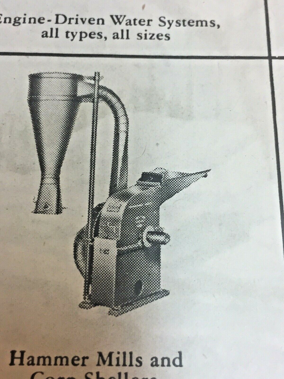 1945 Fairbanks Morse Z Farm Hit & Miss Engine Hammer Mills Windmills Pumps Ad