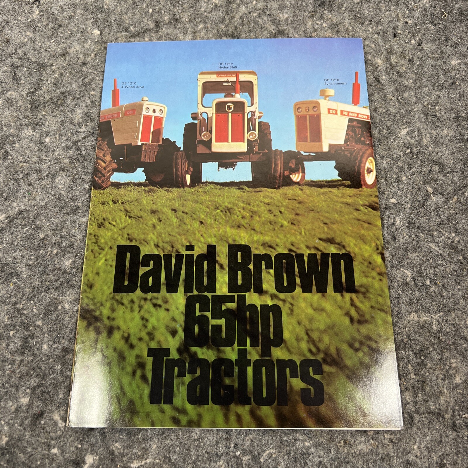 Original David Brown 65hp Tractor Brochure