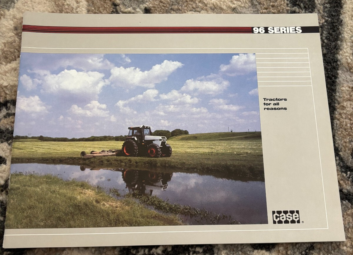 Case 1896 2096 Tractor For 1980 Brochure FCCA25