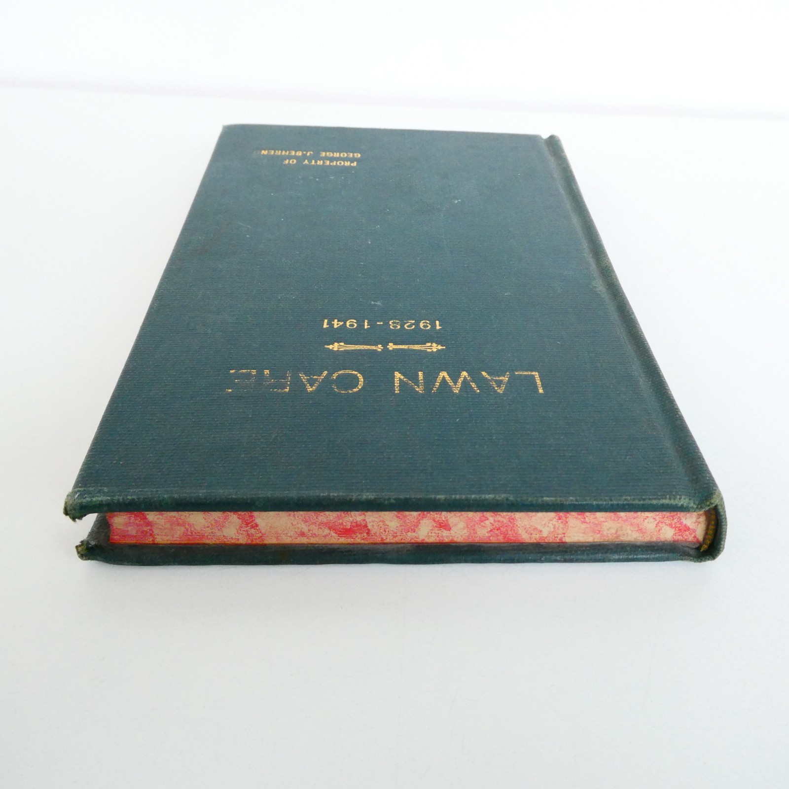 Scotts Lawn Care Bulletins 1928 to 1941 Bound Book Grass Seed Newsletter Vintage