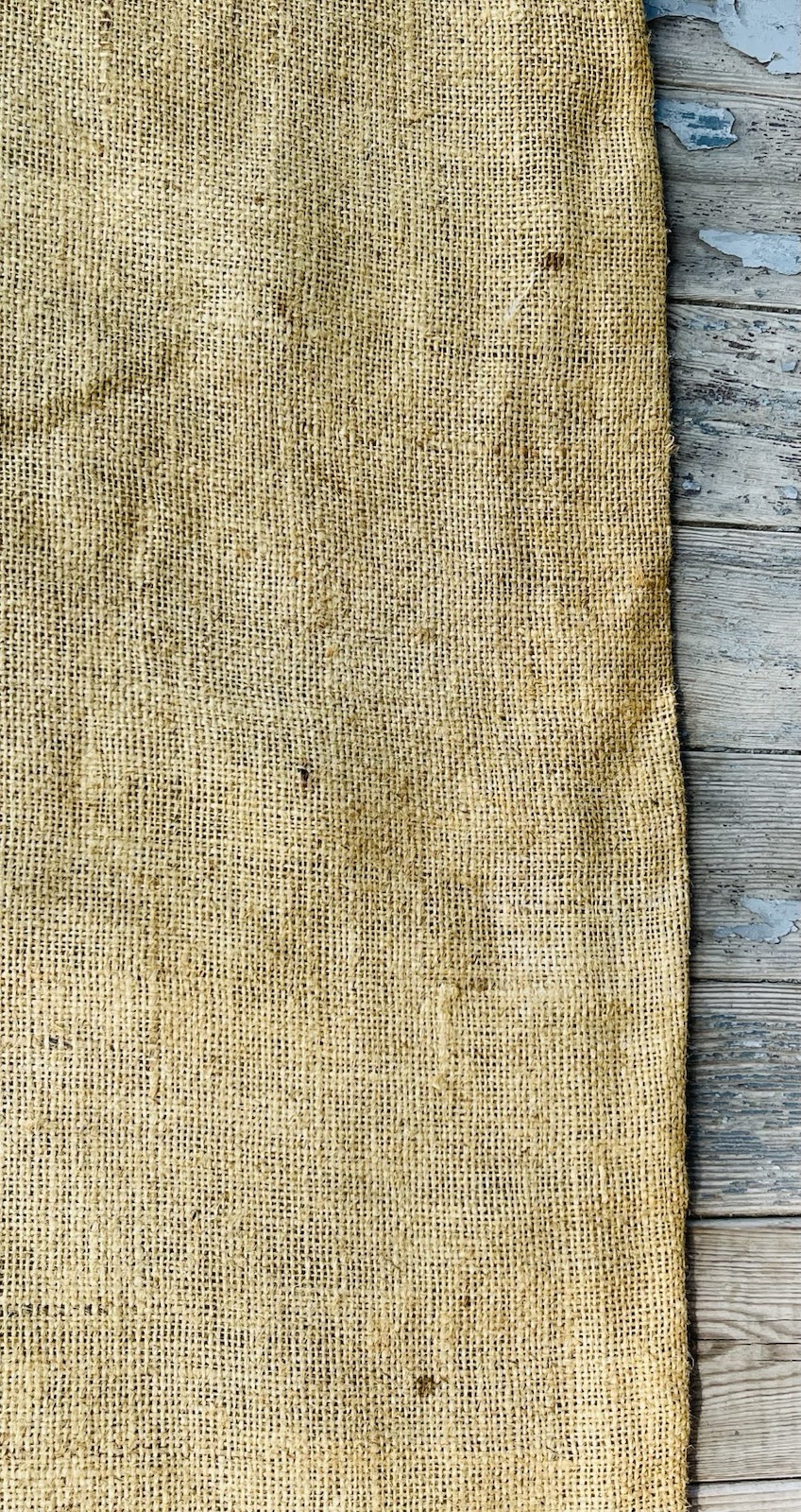 VTG BURLAP BAG CARGILL INC. LINSEED OIL MEAL SOLVENT EXTRACTED 100 LBS MINNESOTA