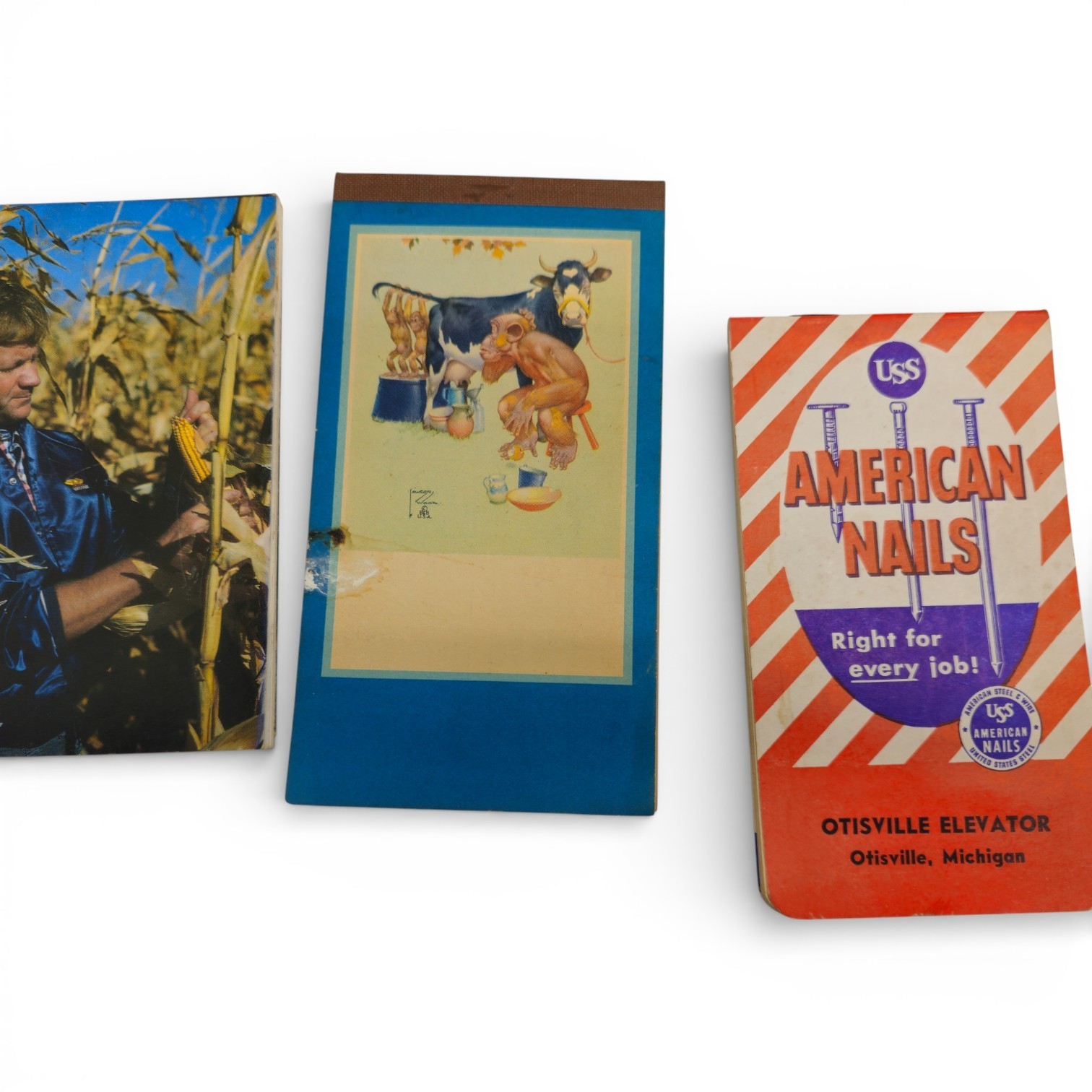 Vintage Promotional Notebooks Lot 14 Farm Agriculture Advertising Memo Books