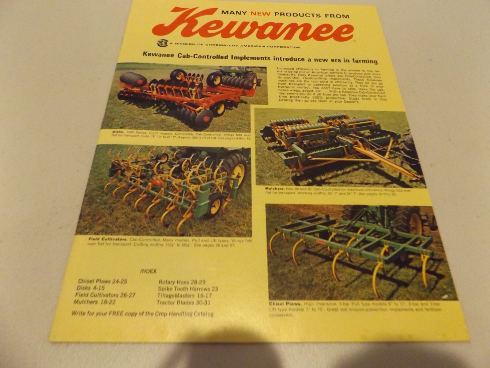 KEWANEE MANY NEW PRODUCTS FROM KEWANEE, LIT # D1-76 1/76