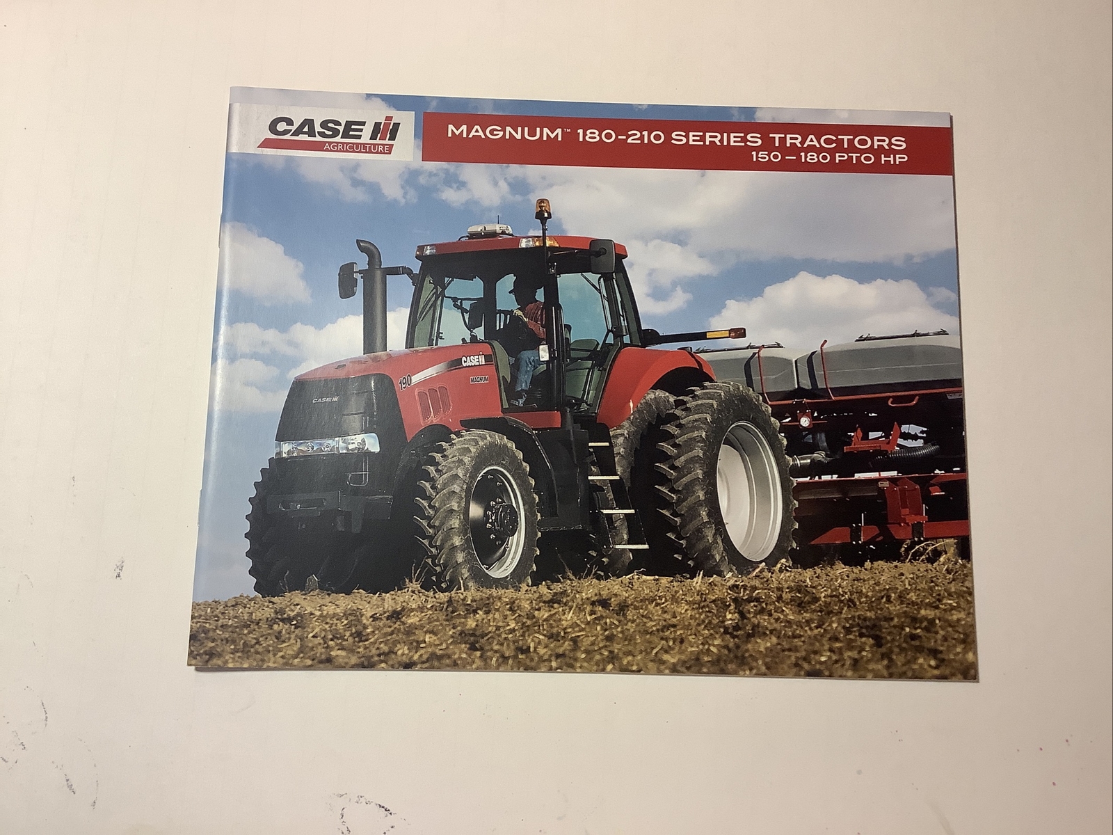CASE IH MAGNUM 180-210 SERIES TRACTORS 28 PAGES Sales Brochure