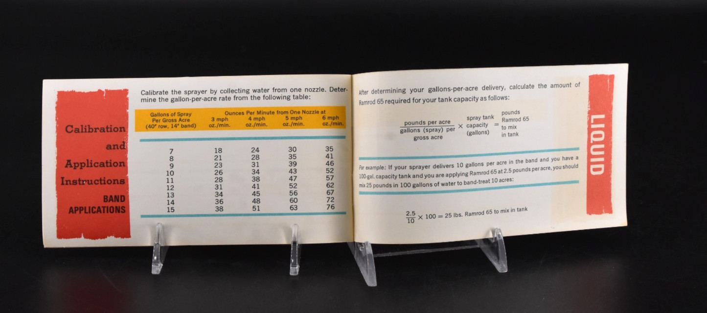 VTG Monsanto Ramrod Set of 3 Advertising Posters Brochures Farming Sorghum Corn