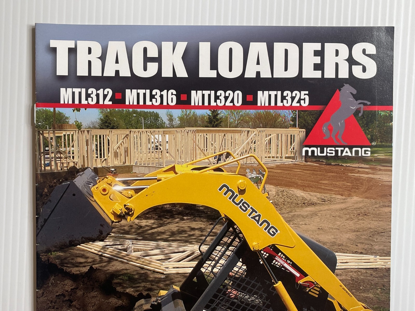 Mustang Track Loaders Sales Brochure *2008* (Showroom Book) *MTL312 – MTL325*