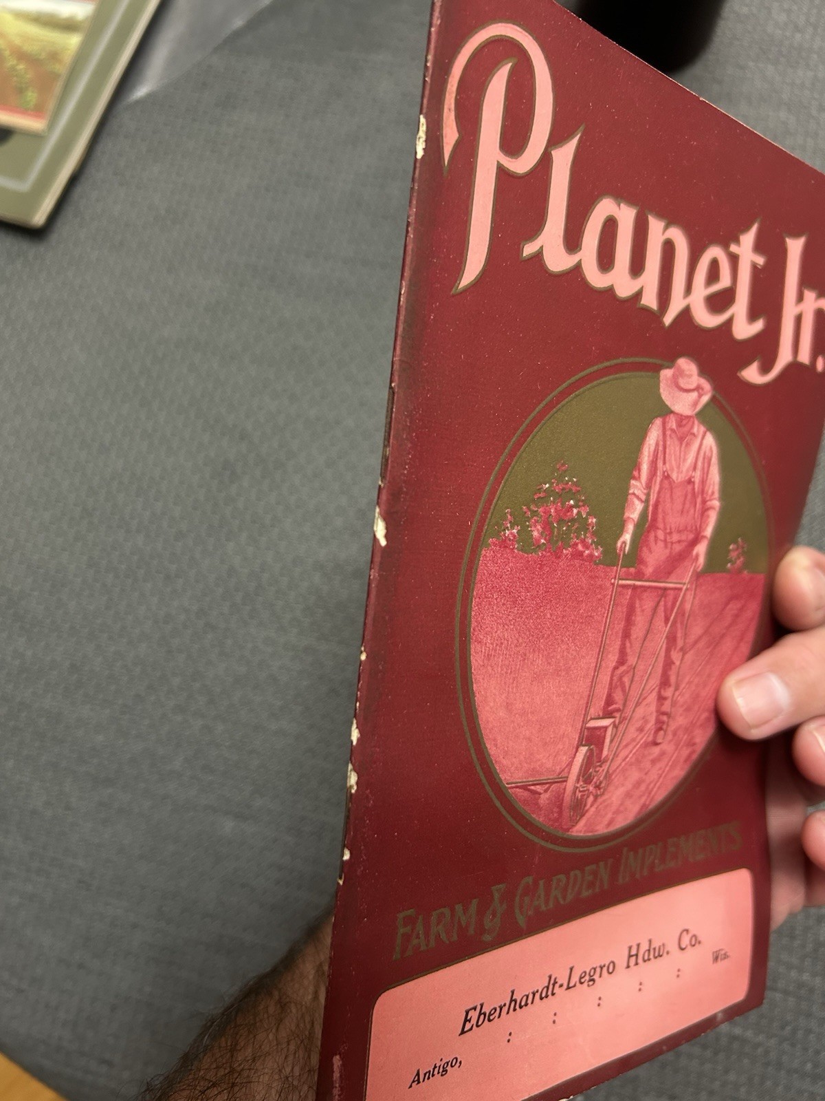 1911 Planet Jr Catalog- Original Old Stock From Turn Of Century Hardware Store