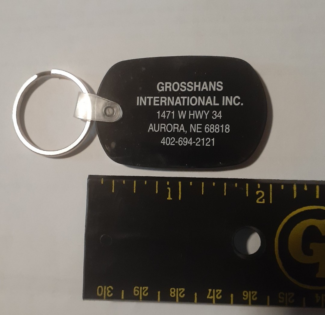Case IH Rubber Keychain