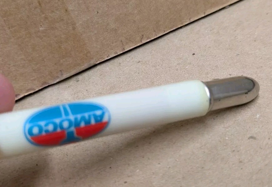Vintage Amoco Anhydrous Ammonia ACA Crop-Mate Fertilizers Bullet Pencil