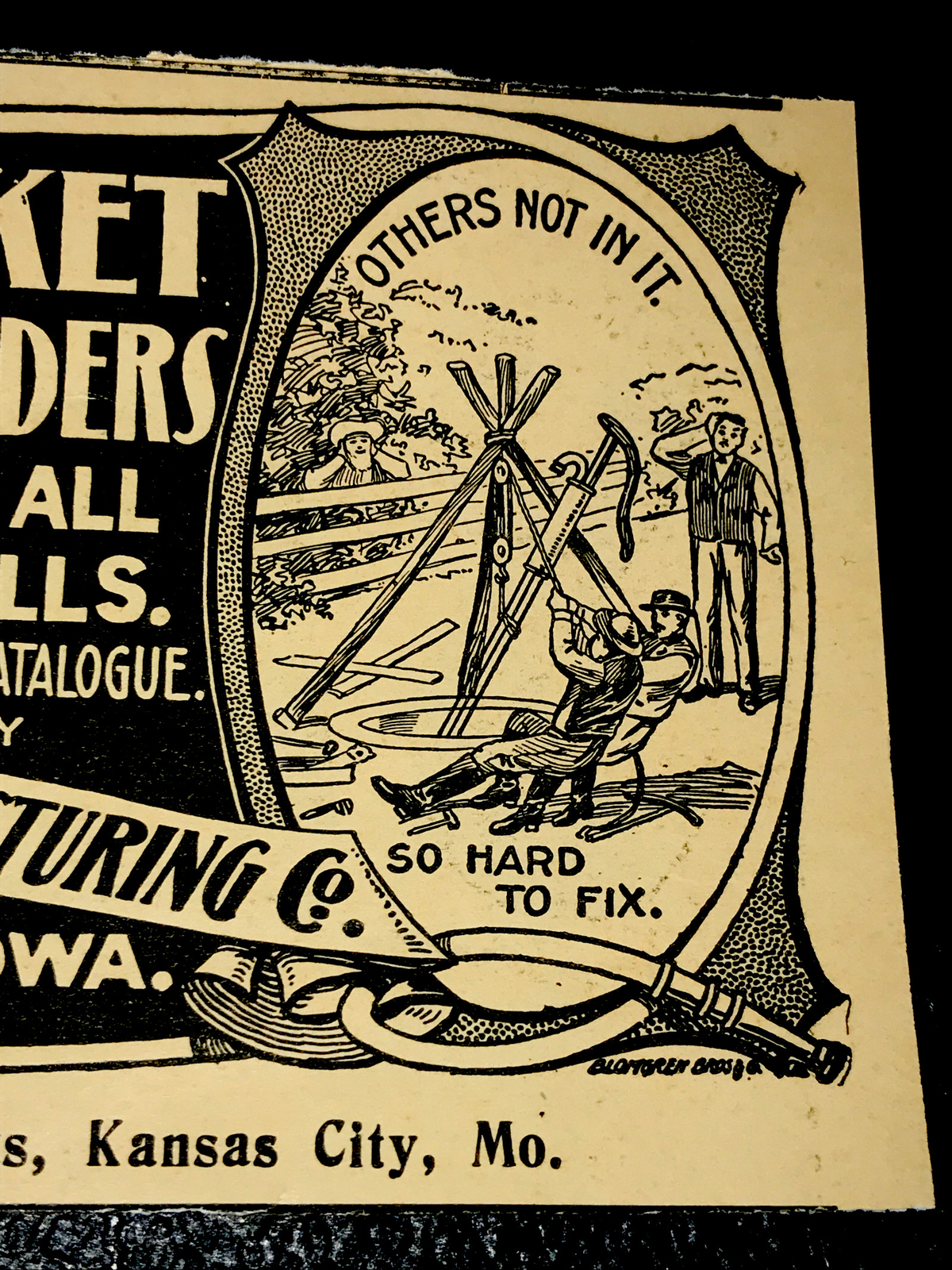 1903 Red Jacket Water Pumps Farm Advertising – Davenport – Iowa