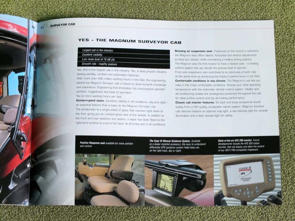 CASE IH MAGNUM 225 / 250 / 280 / 310 Tractors Brochure Prospekt 2006