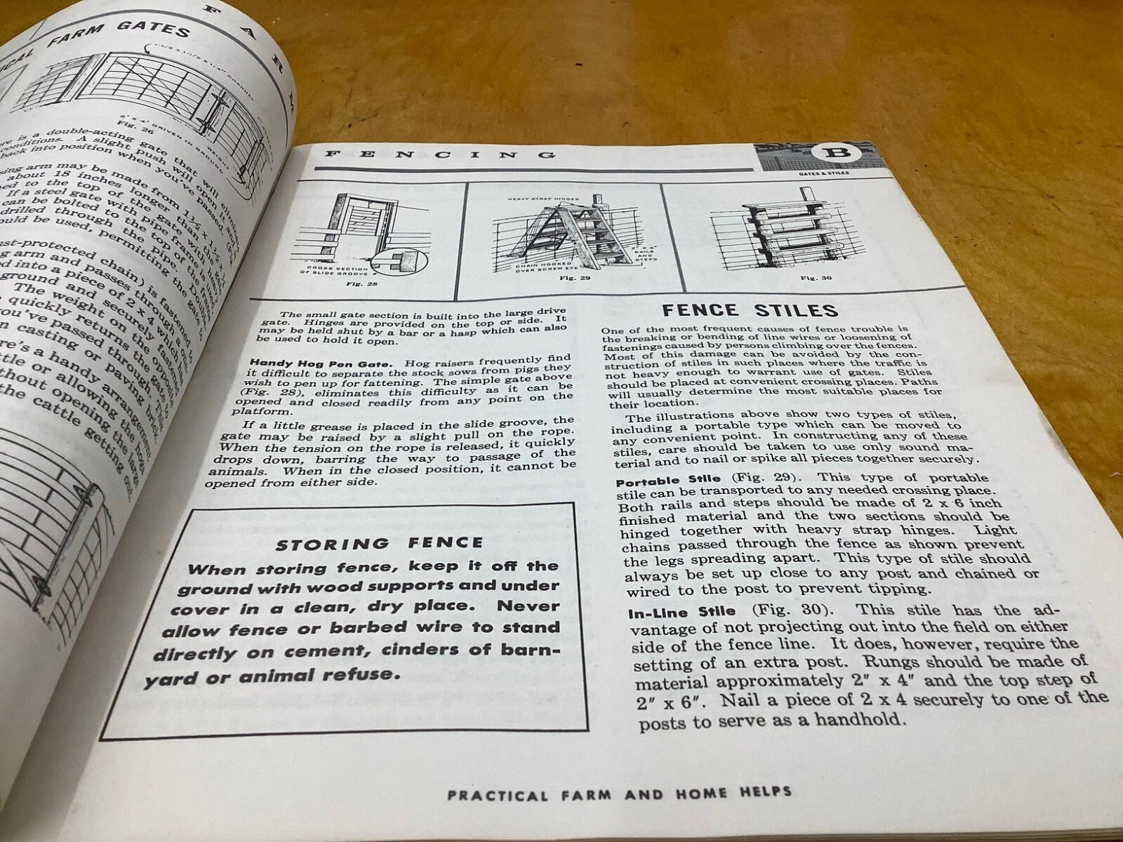 FARM MECHANICS MANUAL BY REPUBLIC STEEL- UNIQUE AND HELPFUL-GOOD USED CONDITION