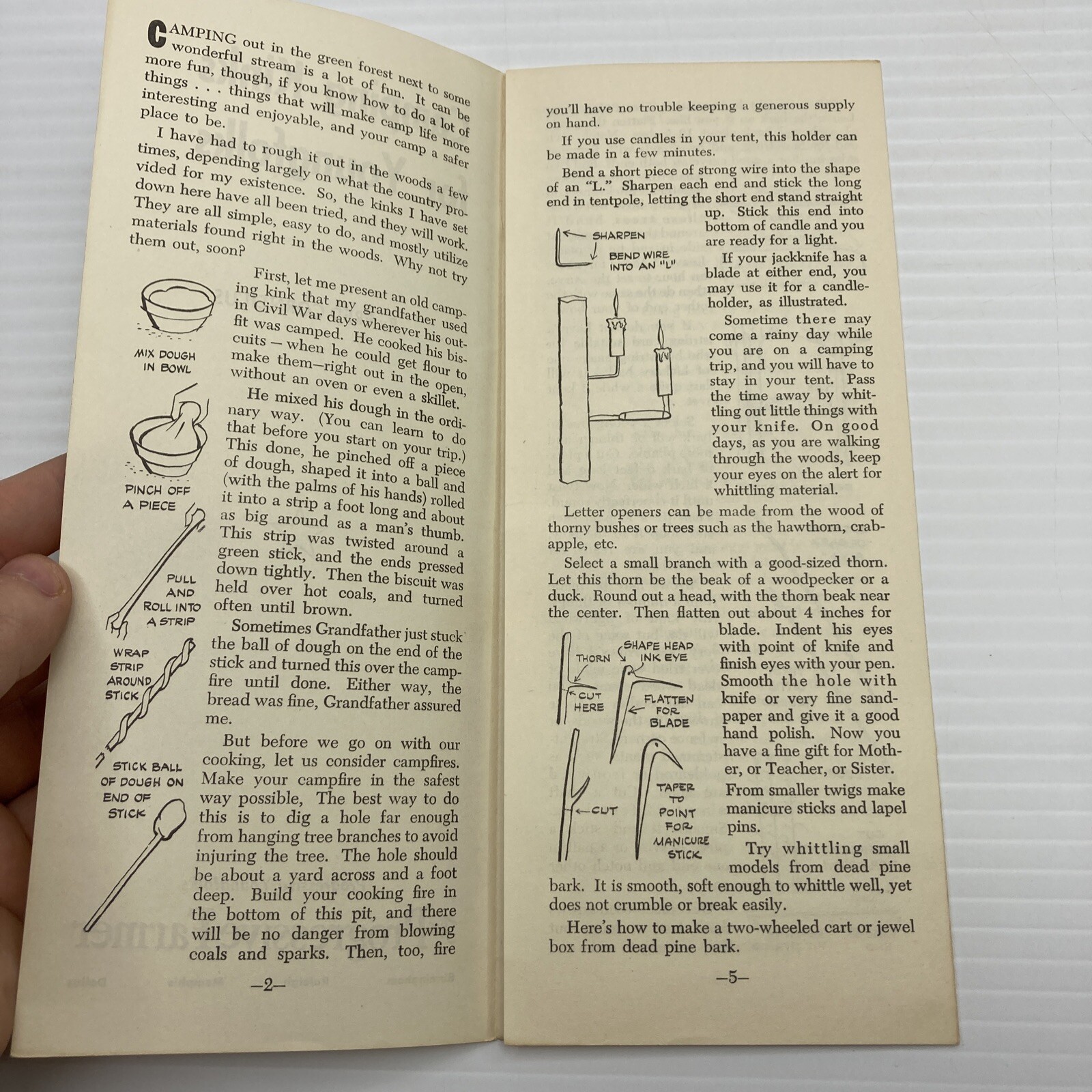 The Progressive Farmer Pamphlets Camp Cooking is Easy Cook and Eat Outdoors