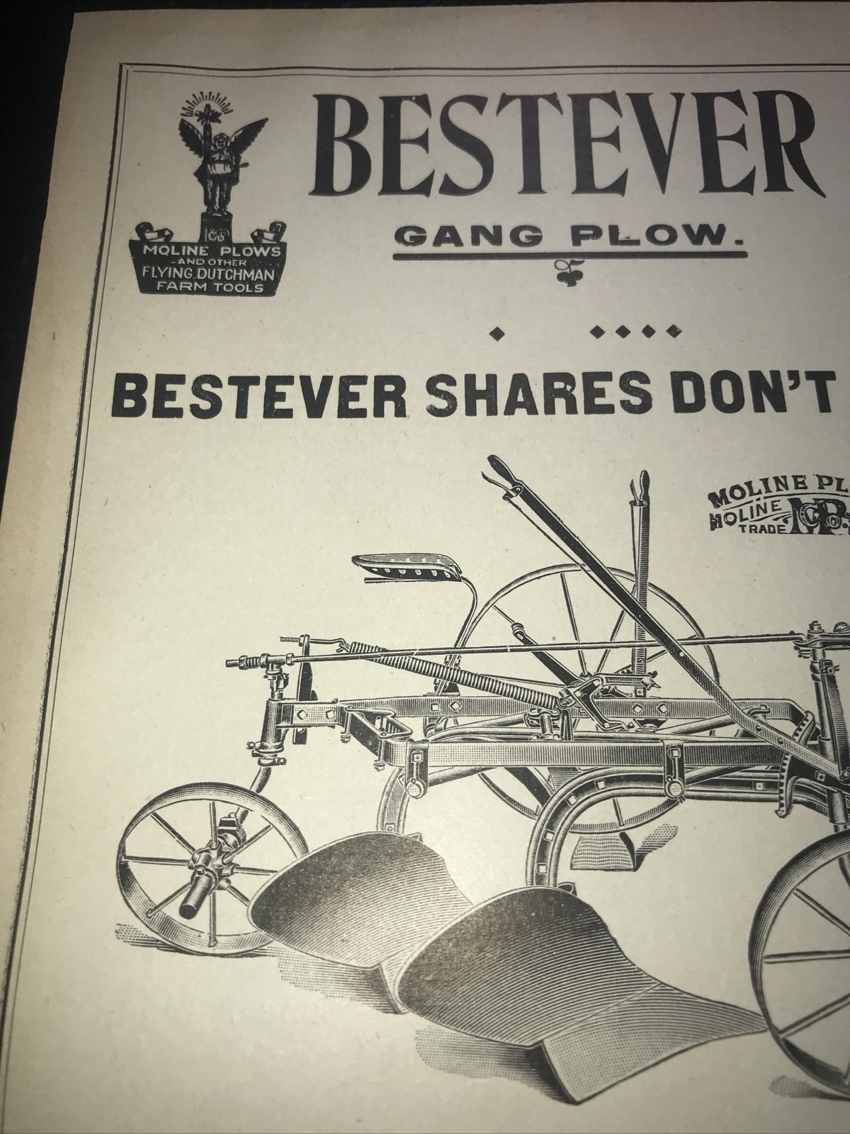 1908 Minnesota Moline Plow Co. Farm Implement Advertising – Minneapolis
